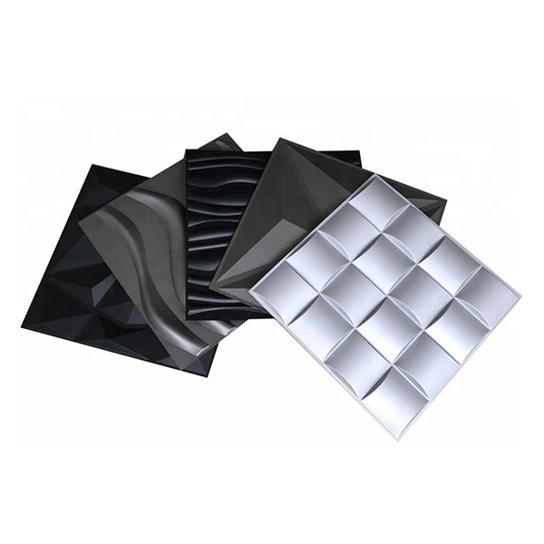 Panneau mural décoratif en bois et plastique