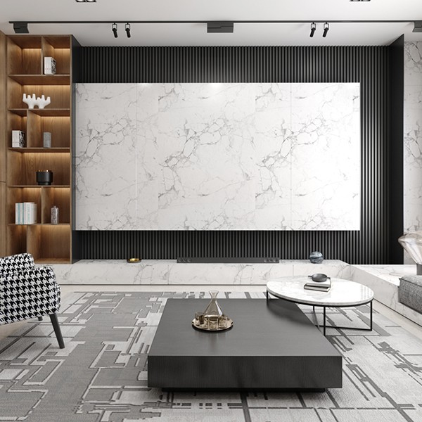 Panneau mural décoratif en bois et plastique